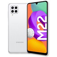 Samsung Galaxy M22 bílá - Mobilní telefon