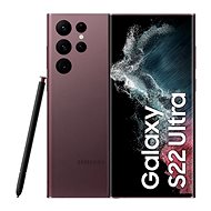 Samsung Galaxy S22 Ultra 5G 128GB vínová - Mobilní telefon