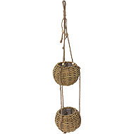 Home Styling Collection Hanging pot for two flowers - Flower Pot