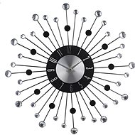 Home Styling Collection Wall Clock STONES 43 cm black - Wall Clock