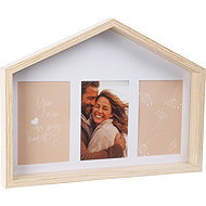 Home Styling Collection House-shaped photo frame, 37 × 40 × 27 cm - Photo Frame
