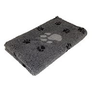 HS VetBedding Premium dark grey - black small and grey large paws 100 × 80 cm - Dog Mat