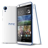 HTC Desire 620 Gloss White / Blue Trim - Mobile Phone