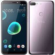 HTC Desire 12+ Dual SIM Silver Purple - Mobile Phone