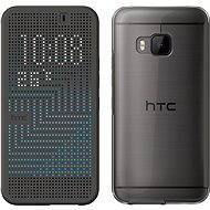 HTC Dot View Ice Cover Premium Dark Grey - Phone Case