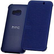 HTC Dot View M321 Hard Shell Flip Cover Dark Blue - Phone Case