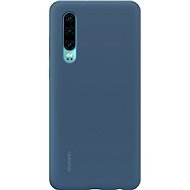 Huawei Original Silikon Car Cover Blau für P30 - Handyhülle