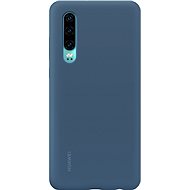 Huawei Original Silicone Car Case Blue for P30 - Phone Cover
