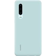Huawei Original Silicone Car Light Blue Case for P30 - Phone Cover