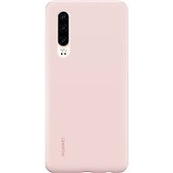 Huawei Original Silicone Car Case Pink for P30 - Phone Cover