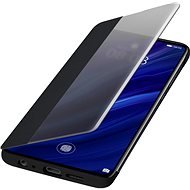 Huawei Original S-View Puzdro Black na P30 - Puzdro na mobil