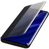Huawei Original S-View tok P30 Pro készülékhez, fekete - Mobiltelefon tok