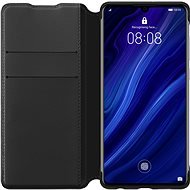 Huawei Original Wallet Case Black for P30 Lite - Phone Case