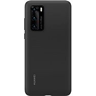 Huawei Original Silicone Case, Black, for P40 - Phone Cover