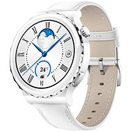 HUAWEI WATCH GT3 PRO 43MM WHITE LEATHER STRAP - Smart Watch