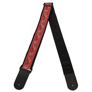 AW Guitar Strap Red & Gold - Guitar Strap