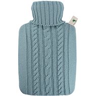 Hugo Frosch Classic Thermophore with knitted cover pastel blue - Heat Pad