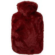 Hugo Frosch Classic Thermophore with cover, extra long hair, burgundy - Heat Pad