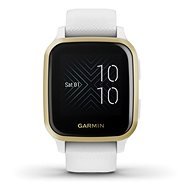 Garmin Venu Sq LightGold/White Band - Smart Watch