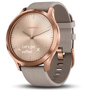 Garmin vívomove HR Premium Rose Gold Grey Suede - Smart Watch