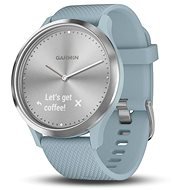 Garmin vívomove HR Sport Silver Seafoam (Size S/M) - Smart Watch