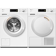 MIELE WSA033WCS EU1 LW Active + TSA 233WP EU1 LW Active - Washer Dryer Set