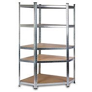 Humber Standing corner shelf 180 × 90 × 40 cm HR-817 - Shelving Unit