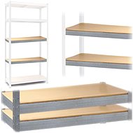 Humberg Shelf set for shelves 2 pcs. 90 × 40 cm - Shelving Unit