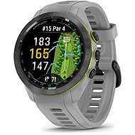 Garmin Approach S70 42mm fekete kerámia, púderszürke szíjjal - Smart Watch