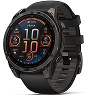 Garmin Fenix 8 47mm AMOLED Sapphire karbonszürke DLC titanium - Smart Watch