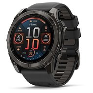 Garmin Fenix 8 51mm AMOLED Sapphire karbonszürke DLC titanium - Smart Watch