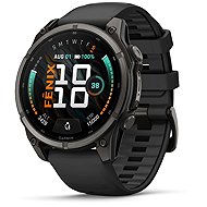Garmin Fenix 9 47mm AMOLED Carbon Gray DLC Titanium Black - Smart Watch