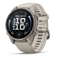 Garmin Fenix 9 43mm AMOLED Titanium Fog Gray - Smart Watch