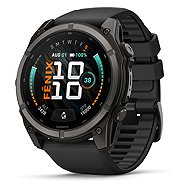 Garmin Fenix 9 51mm AMOLED Carbon Grey DLC Titanium Black - Smart Watch