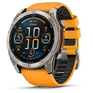 Garmin Fenix 8 51mm AMOLED Sapphire Spark Orange/Graphite - Smart Watch