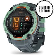 Garmin Instinct 3 50mm AMOLED, tropic, szürke szíjjal - Smart Watch