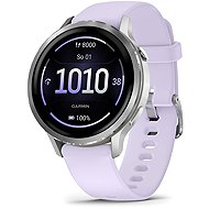 Garmin Venu 4 41mm Silver/Periwinkle Band - Smart Watch