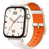 Huawei Watch Fit 3 Leather Pearl White - Smart hodinky