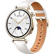 Huawei Watch GT 4 41 mm White Leather Strap - Smart hodinky