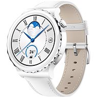 Huawei Watch GT 3 Pro 43 mm White Leather Strap - Smart Watch