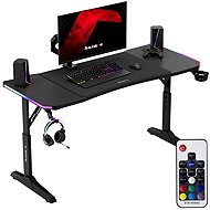 Huzaro Hero 3.6 RGB Black - Gaming Desk