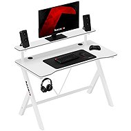 Huzaro Hero 1.9, white - Gaming Desk