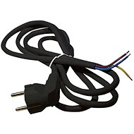 EMOS Flexo Cord PVC 3 × 1,0mm2, 3m, Black - Power Cable