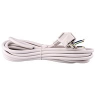 EMOS Flexo Cord PVC 3 × 1,5mm2, 5m, White - Power Cable