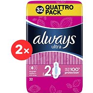 ALWAYS Ultra Super Plus 2 × 32 pcs - Sanitary Pads