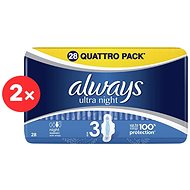ALWAYS Ultra Night 2 × 28 pcs - Sanitary Pads