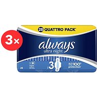 ALWAYS Ultra Night 3× 28 Pcs - Sanitary Pads