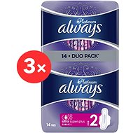 ALWAYS Platinum Ultra Super Plus Duopack 3 × 14 pcs - Sanitary Pads
