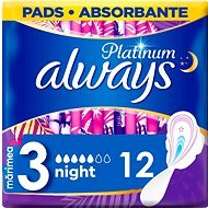 ALWAYS Platinum Day & Night 12 pcs - Sanitary Pads