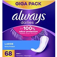 ALWAYS Dailies Extra Protect Large Intimacy 68 pcs - Panty Liners